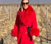 Casaco em Cashmere Vermelho | BOREAL