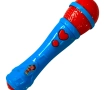 Brinquedo microfone infantil | Voz e som. Karaokê cor: Azul