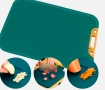 Tábua retangular de alimentos | Antiderrapante e alça com suporte e antimofo.