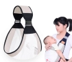Sling bebê carregador cangurú  | Cangurú para carregar filho, modelo ajustável cor : bege