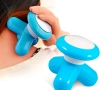 Mini massageador profissional  | Massageador portátil, recarregável USB ou pilha