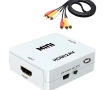 Mini adaptador  | Conversor conector HDMI para AVRCA