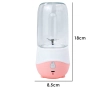 Mini liquidificador portátil  | Para shake, suco , cup mixer USB 300 ml cor: rosa