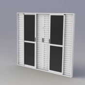 Porta de Correr 6 Folhas