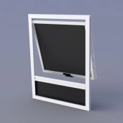 Janela Maxi-ar 1 Folha com Fixo Inferior