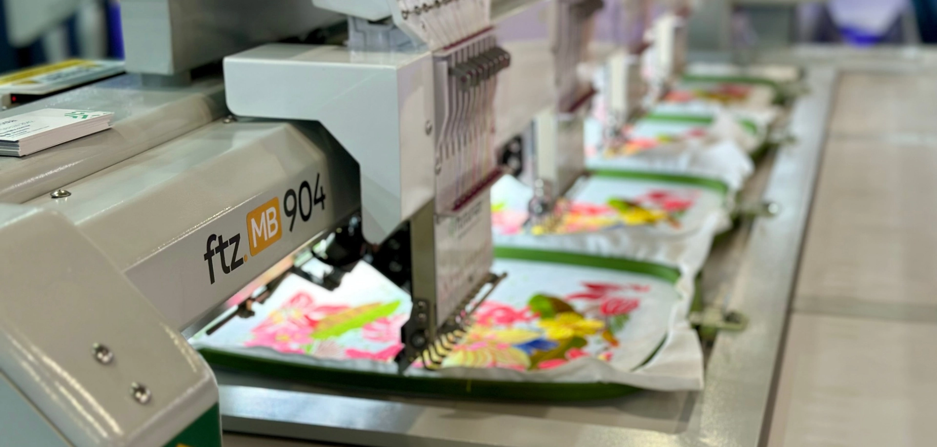 Maquina de bordar industrial mb 904 Futurize