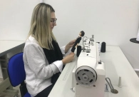 Acad&ecirc;micos em design de moda exp&otilde;em trabalhos no Cultura Acic