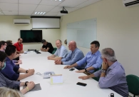 Acic acompanha visita de consultores da Alemanha na Satc