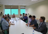 Acic acompanha visita de consultores da Alemanha na Satc