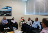 Acic discute demandas da regi�o com o presidente da Alesc