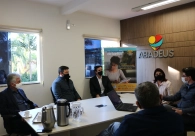 Acic e o N&uacute;cleo de Base Tecnol&oacute;gica estreitam parceria com o Centro de Inova&ccedil;&atilde;o da Abadeus