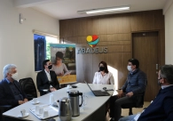 Acic e o N&uacute;cleo de Base Tecnol&oacute;gica estreitam parceria com o Centro de Inova&ccedil;&atilde;o da Abadeus