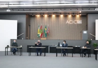 Acic e Prefeitura de Crici�ma debatem a��es para o desenvolvimento econ�mico