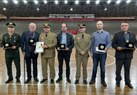Acic homenageia a Pol�cia Militar SC pelos 187 anos e pede aten��o para o aumento do efetivo