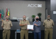 Acic homenageia tenente-coronel Dimitri