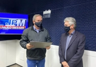 Acic presta homenagem � R�dio Eldorado pelo anivers�rio de 75 anos