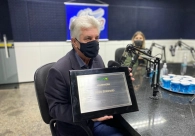 Acic presta homenagem � R�dio Eldorado pelo anivers�rio de 75 anos