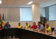 Acic recebe comitiva de Honduras