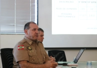 Acic recebe homenagem do comando da Pol�cia Militar