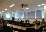 Acic recebe homenagem do comando da Pol�cia Militar