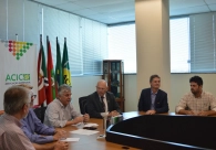  Acic recebe presidente da Facisc 