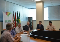  Acic recebe presidente da Facisc 