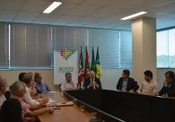  Acic recebe presidente da Facisc 