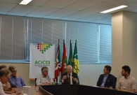  Acic recebe presidente da Facisc 