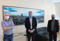 Acic recebe visita do novo presidente da Facisc