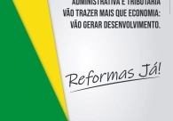 Acic refor�a apoio pela aprova��o das reformas Administrativa e Tribut�ria