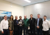 Alesc homenageia Acic pelo anivers�rio de 75 anos