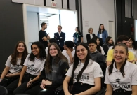 Alunos de cursos do Cedup fazem visita � Acic