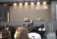 Alunos de cursos do Cedup fazem visita � Acic