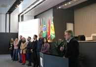 Alunos do Projeto Clube do Jovem Empreendedor conhecem a Acic