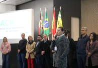 Alunos do Projeto Clube do Jovem Empreendedor conhecem a Acic