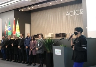 Alunos do Projeto Clube do Jovem Empreendedor conhecem a Acic