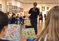 Alunos soltam a criatividade em oficina de arte do Cultura Acic