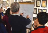 Alunos soltam a criatividade em oficina de arte do Cultura Acic
