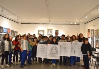 Alunos soltam a criatividade em oficina de arte do Cultura Acic