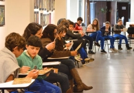 Alunos soltam a criatividade em oficina de arte do Cultura Acic