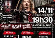 Aquiles Priester se apresenta na Acic