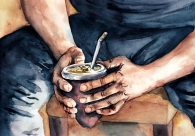 Arte em aquarela retorna ao Cultura Acic com a exposi��o Ecos da Hist�ria