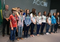 Associa��o Empresarial premia vencedores do Pr�mio ACIC de Matem�tica