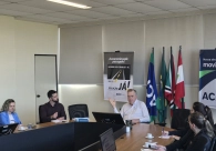 Associados da Acic t�m encontro com o presidente Franke Hobold