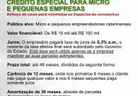 Badesc abre linha emergencial para micro e pequenas empresas afetadas pelas medidas de combate ao coronav�rus