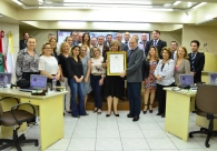 C�mara da Mulher Empres�ria recebe Mo��o de Aplauso no Legislativo 