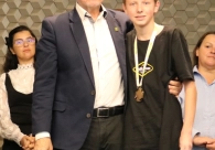 Cerim�nia emocionante marca encerramento do 7� Pr�mio Acic de Matem�tica