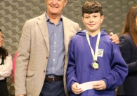 Cerim�nia emocionante marca encerramento do 7� Pr�mio Acic de Matem�tica