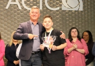 Cerim�nia emocionante marca encerramento do 7� Pr�mio Acic de Matem�tica