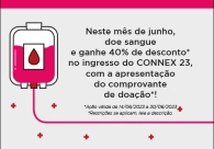 Clube de Marketing: em junho, doadores de sangue compram ingresso para o Connex23 com desconto